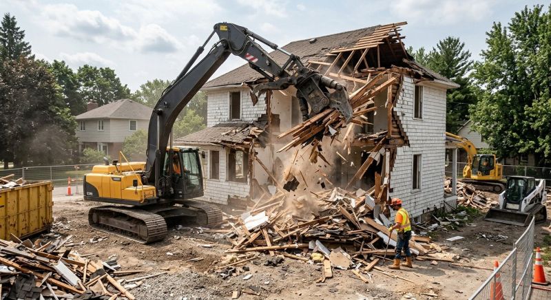 Home Demolition Service in Pearland, TX