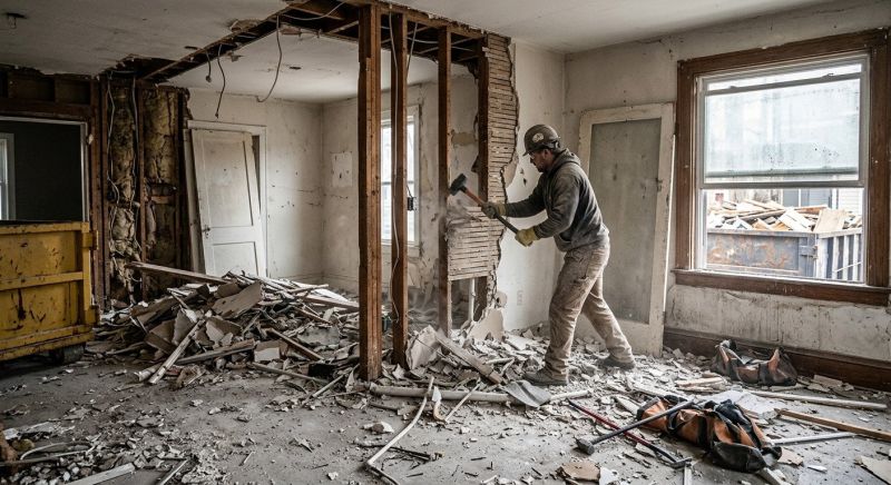 Closet Demolition in Sacramento, CA