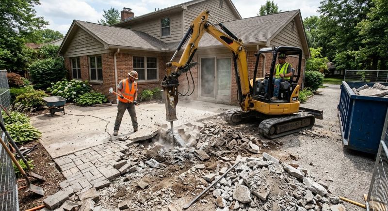 Concrete Breaking Service in Bergen County, NJ