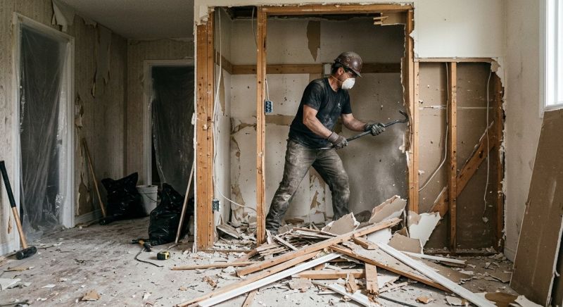 Drywall Removal in Frederick, MD