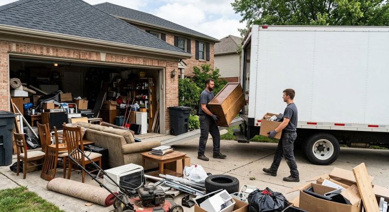 Garage Junk Removal in Madison, WI