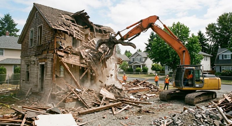 Home Demolition Service in Pearland, TX