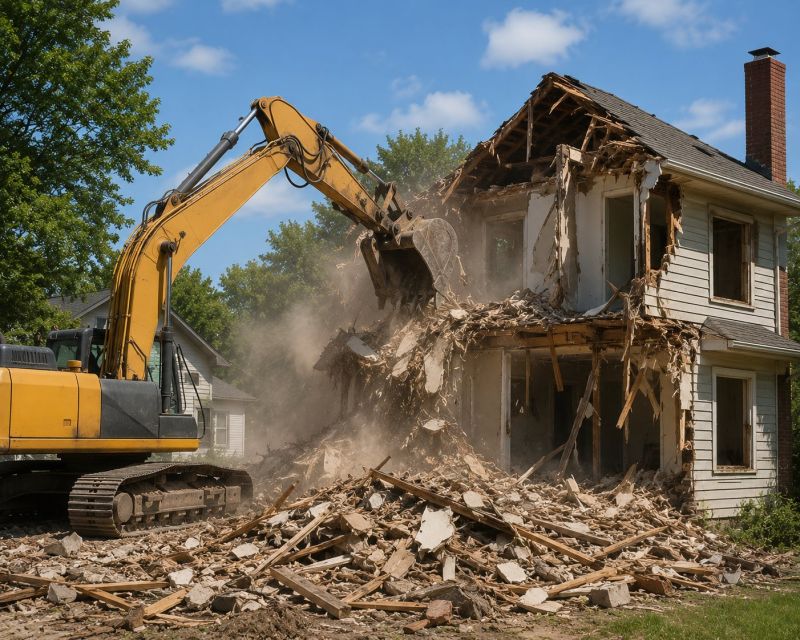 House Demolition Service in Bergen County, NJ