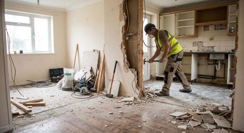 Kitchen Demolition in Sacramento, CA