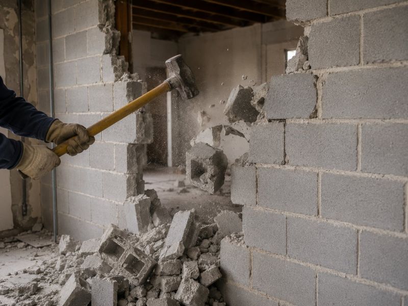 Masonry Demolition in Bergen County, NJ