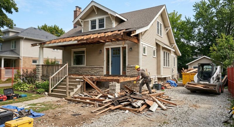 Porch Removal in Bergen County, NJ