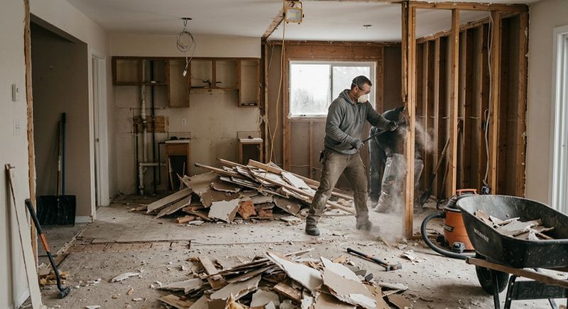 Subfloor Demolition in Bergen County, NJ