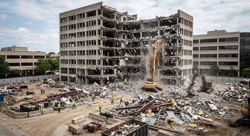 Warehouse Demolition in Houston, TX